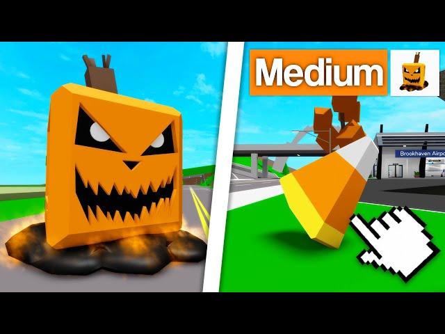 TOUS LES BONBONS HALLOWEEN EN MEDIUM SUR BROOKHAVEN ROBLOX