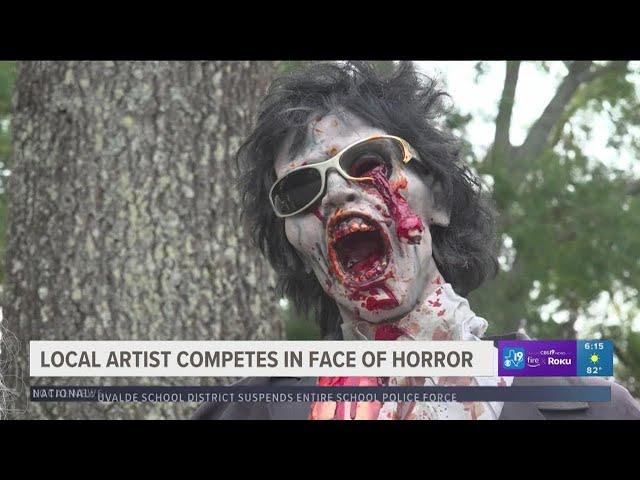 Tyler resident competes in  National Face of Horror competition