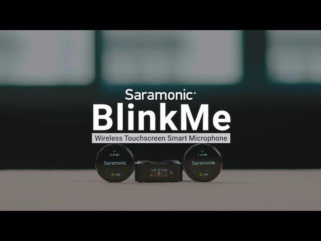 Saramonic BlinkMe Wireless Touchscreen Smart Microphone