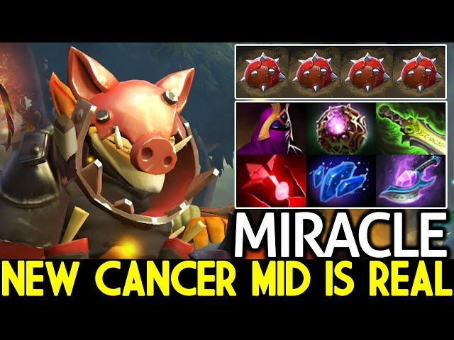 MIRACLE [Techies] New Cancer Mid is Real Combo Instant Kill Dota 2