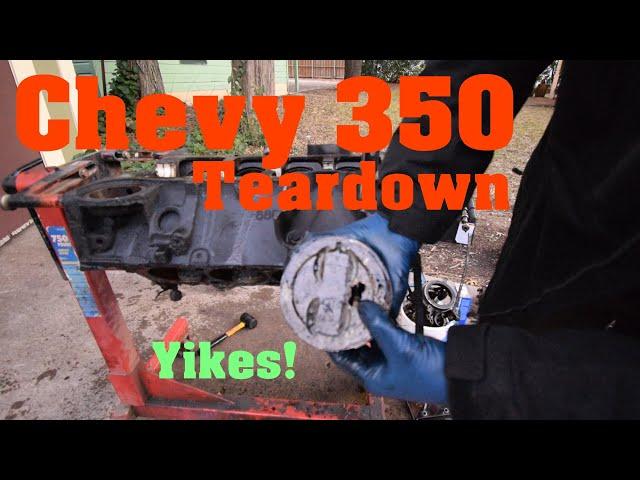 Chevy 350 5.7L Teardown - 383 Stroker Build