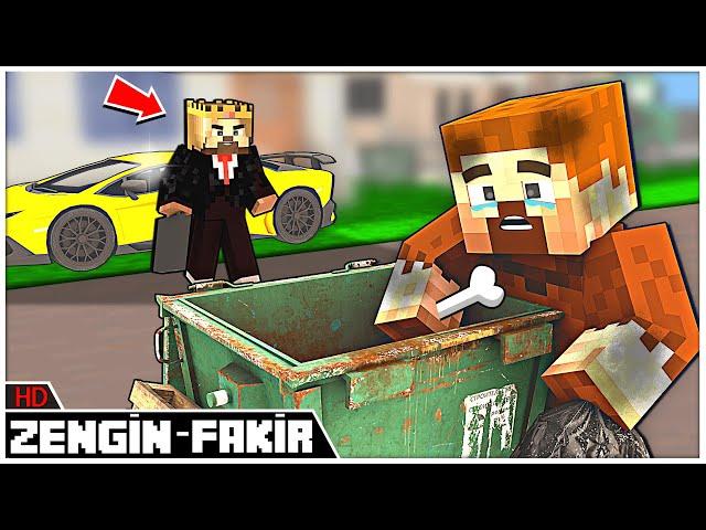 MINECRAFT THE LIFE OF THE RICH AND THE POOR FILM!  - Minecraft