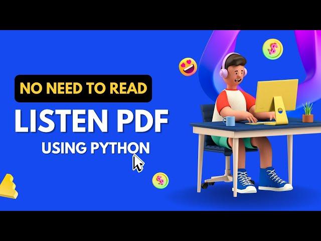 Listen PDF Using Python Automation Script 2024