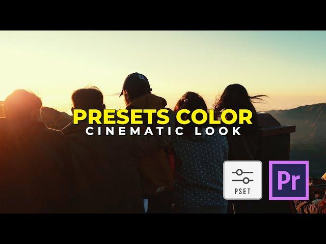 Free 35 Cinematic Color Grading Premiere Pro Presets | No Luts