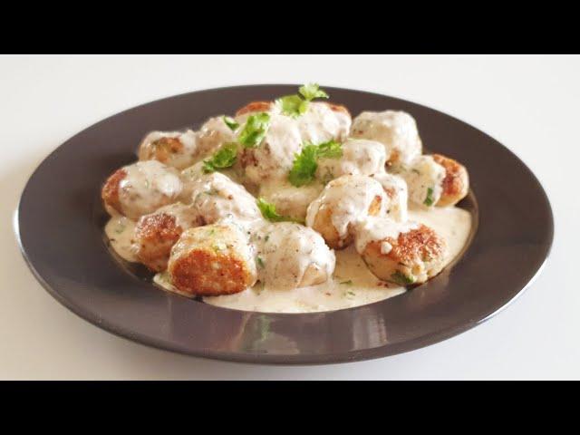 Creamy Chicken Meat Balls || Taste Recipes By Ashi