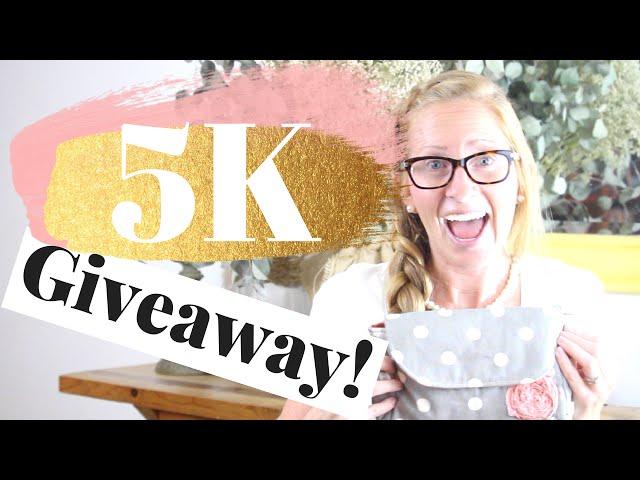 5K GIVEAWAY | Cash Envelope Wallet Giveaway!