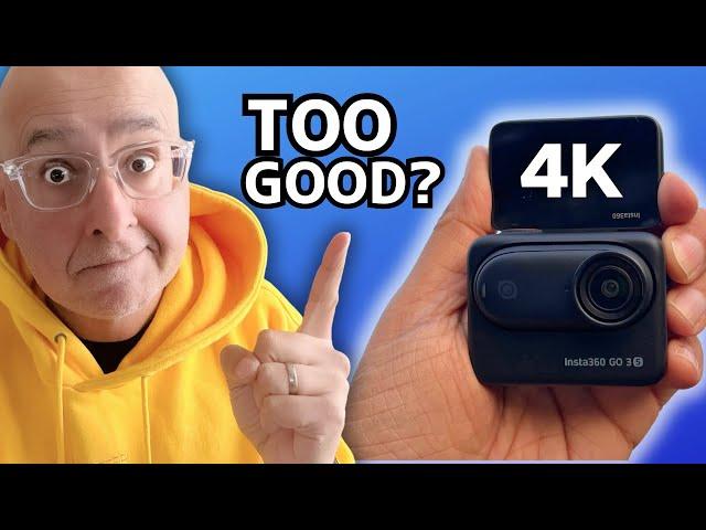 Did They Make It TOO GOOD? Insta360 GO 3S First Impressions