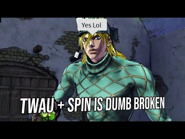 [YBA] Twau + Spin Is So Broken