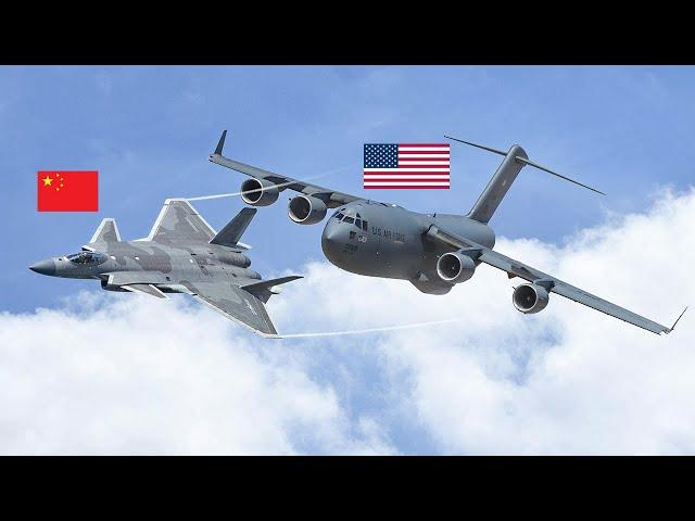 Chinese Fighter Jet Flying in FRONT OF US Military Plane, Then THIS Happened...