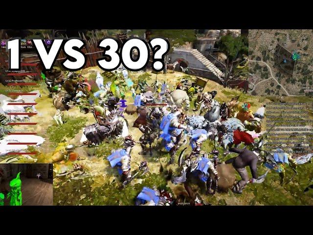 BDO - 1 vs 30? | Black Desert Highlights