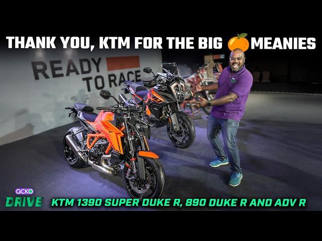 KTM’s Beast And Super Scalpel Are Here | 1390 Super Duke R, 890 Duke R, Adventure R & More Launched