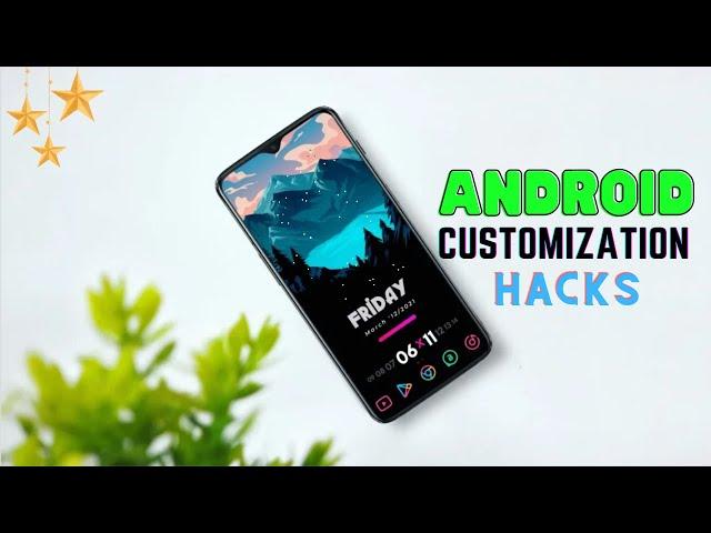 ANDROID CUSTOMIZATION 2022 | 6 BEST ANDROID CUSTOMIZATION APPS 