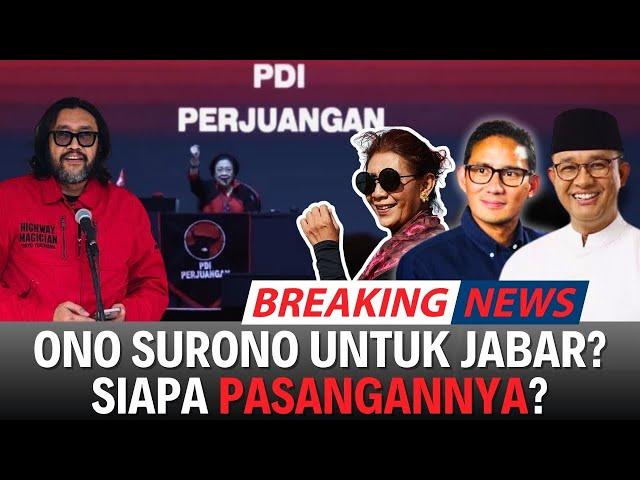 Detik-Detik Kedatangan CAGUB MENGEJUTKAN PDIP! Apakah Ono Surono? Siapa Pasangannya? | LIVE REPORT