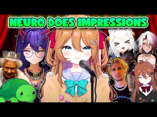 Neuro-sama Does Some Totally Accurate Impressions of Her Friends!