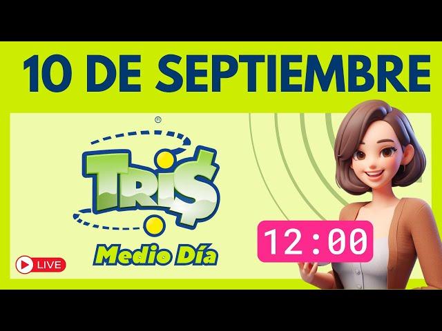 Resultado TRIS MEDIO Dia de Hoy 10 de septiembre 2024 