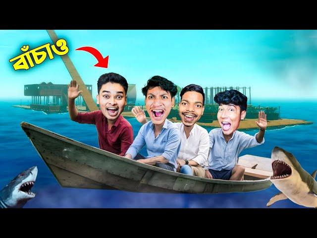 Shark Attacked Sokher Gamer | Raft Survival | Part 5