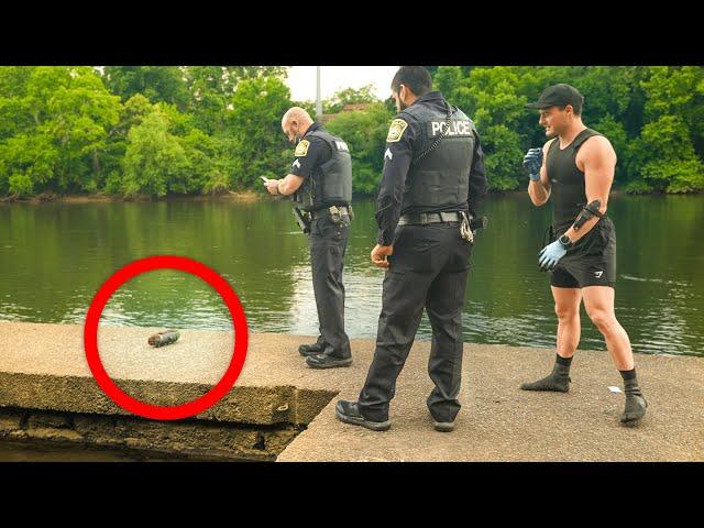 I Found 11 Bombs Underwater: Called Police, Then Military Arrives Fast!