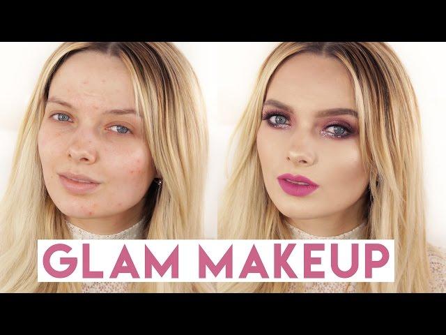 Acne Coverage GLAM Makeup Tutorial  // MyPaleSkin
