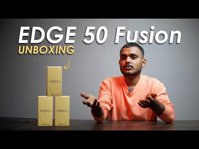 Moto Edge 50 Fusion Unboxing and Initial Impressions || తెలుగులో ||Himalaya Chauhan