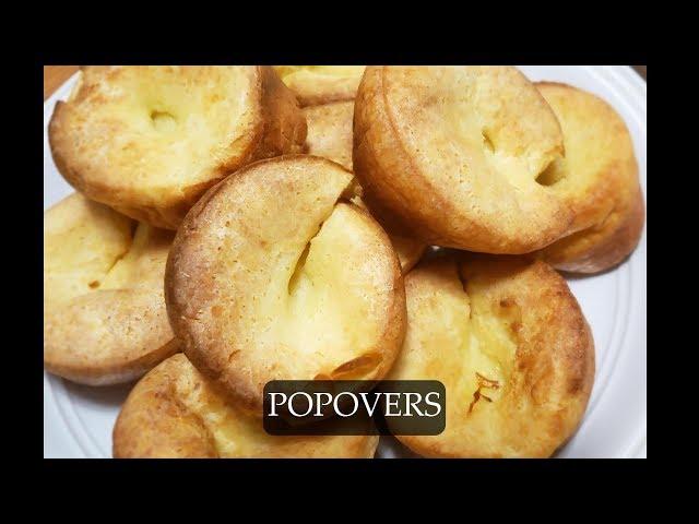 POPOVERS | How to make basic Popovers | Arshiya's Cuisines