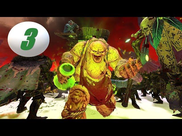 Total War: Warhammer 3. # 3. Фестус, Повелитель Пиявок. Легенда.