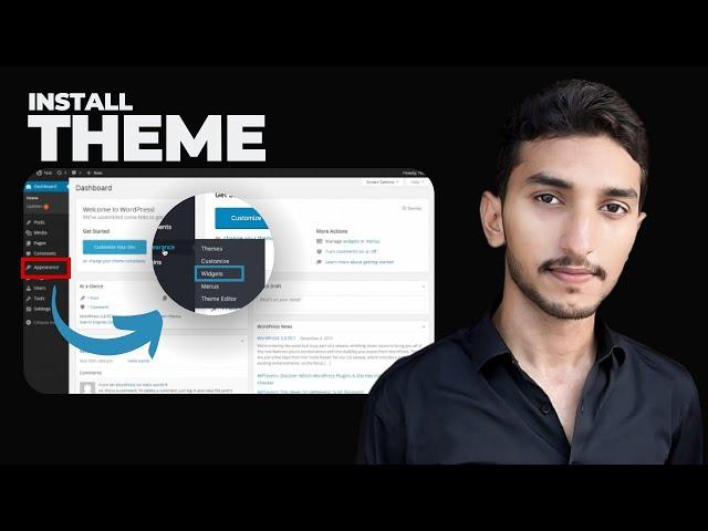 How to Install WordPress Themes: Step-by-Step Guide | Huzaifa Qureshi