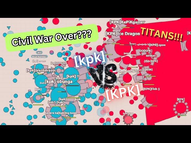 The [KPK]-[kpk] Civil Wars Over??? - Growth Clan Wars Arras.io || KePiKgamer