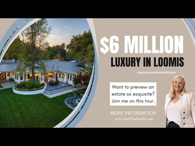 $6 Million Home in Loomis, California | 7481 Quinn Place