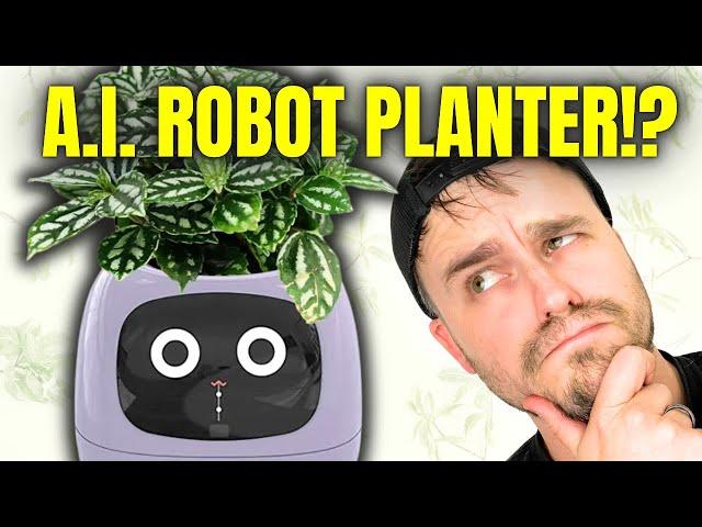 Plantsio Smart Pet Planter Robot From Amazon! | FULL REVIEW