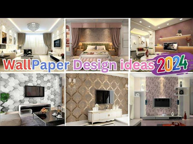 Latest Wallpaper Design ideas 2024 | Living Room And bedroom Wallpaper Interior | AHR Home Decor