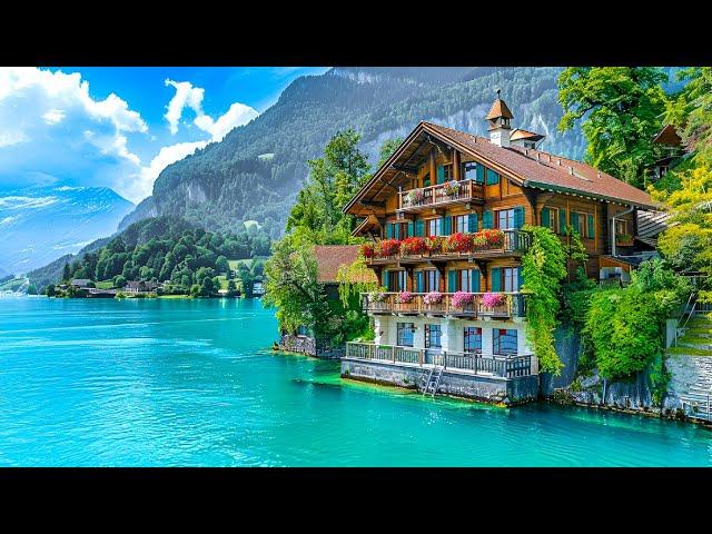 Brienz: The most beautiful Swiss village  Switzerland 4K