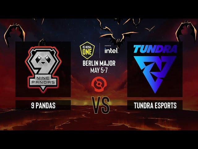 Dota2 - 9 Pandas vs Tundra Esports - Game 2 - ESL One Berlin 2023 - Playoffs