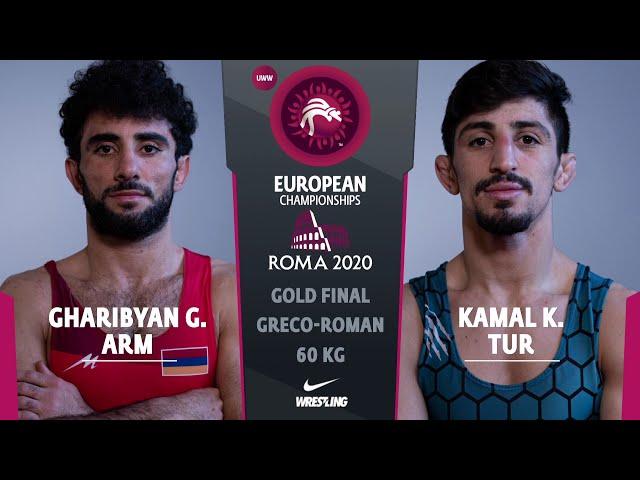 GOLD GR - 60 kg: G. GHARIBYAN (ARM) v. K. KAMAL (TUR)