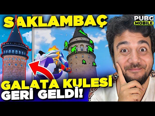 YILLAR SONRA GALATA KULESİNDE SAKLAMBAÇ! PUBG Mobile