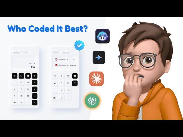 ChatGPT vs Copilot vs Gemini vs Cloud AI: Who Builds the Best Calculator?#flutterhero