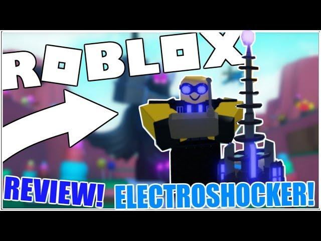 ELECTROSHOCKER TOWER REVIEW! - TOWER DEFENSE SIMULATOR [ROBLOX]