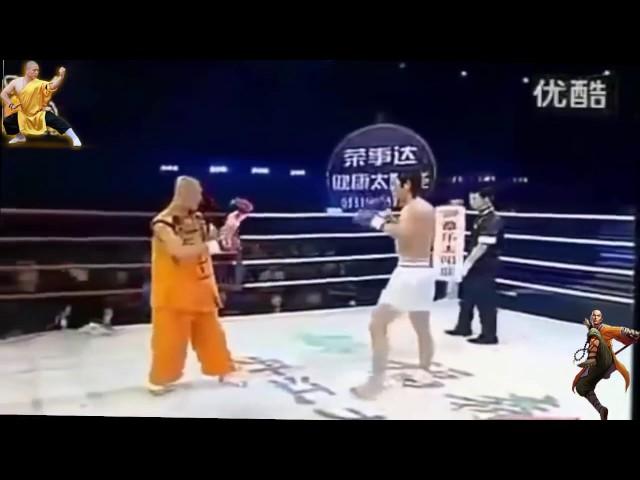 МОНАХИ ШАОЛИНЯ НАКАЗАЛИ БОЙЦОВ MMA