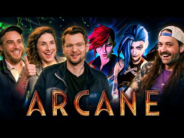 ARCANE: Meeting the Creators Of The League of Legends Series!! | Arcane Season 2 | Netflix