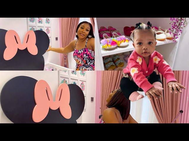 MY BABY'S MINNIE MOUSE ROOM TOUR | BABY GIRL'S ROOM INSPIRATION | DIARYOFAKITCHENLOVER