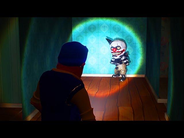 HELLO NEIGHBORS CREATED A CLOWN IT - ANIMATION FNAF [GTA 5 MODS Multi Pulti]