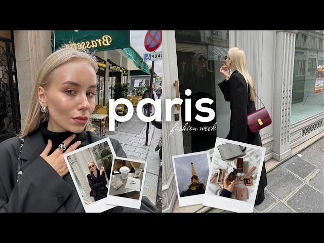 PARIS VLOG: неделя моды | осенний шопинг | покупки | косметика