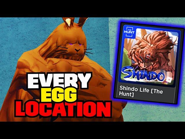 EVERY Egg Location In THE HUNT| Shindo Life