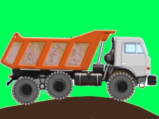 Great machine. KAMAZ cartoon. Cartoon for children up to 3 years