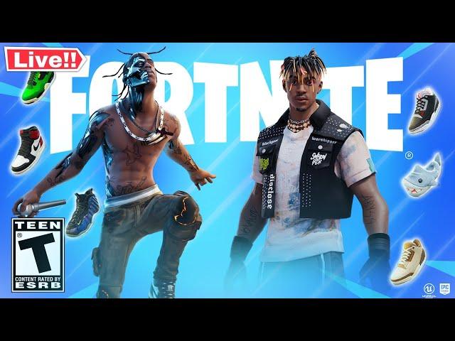 Fortnite's *NEW* Update LIVE! (Travis Scott, FREE Juice WRLD Skin, Chapter 6)