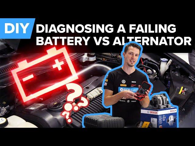 Car Electrical Systems Explained - How To Diagnose A Failing Alternator vs. A Failing Battery