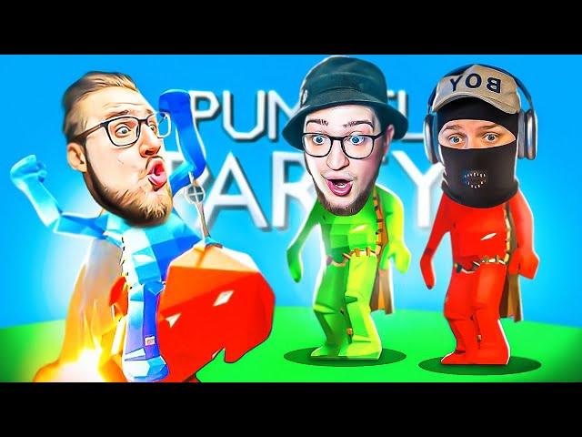 ЭТОГО ЖДАЛИ ВСЕ... ЛЕГЕНДАРНОЕ ВОЗВРАЩЕНИЕ БАНДЫ ЮТУБА В PUMMEL PARTY! КТО ЖЕ ЛОХ?!