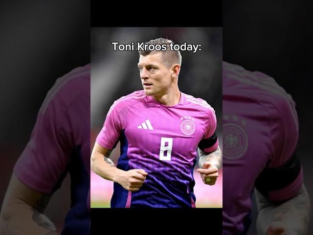 Toni Kroos today :  #germany #spain #euro2024