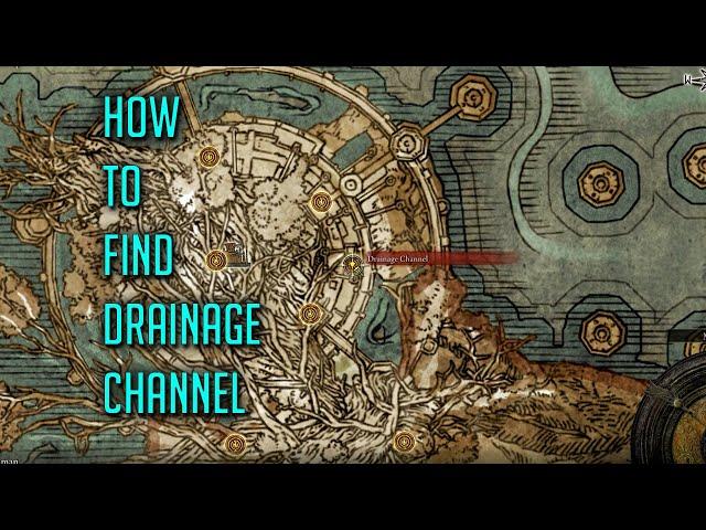 How to get to Drainage Channel Elden Ring (Haligtree)