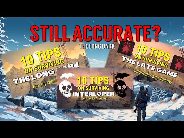 Reviewing Old Long Dark Tips [30K SUB SPECIAL]