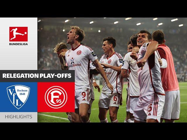 Fortuna Reaches For The Bundesliga | VfL Bochum - Fortuna Düsseldorf 0-3 | Highlights | Relegation